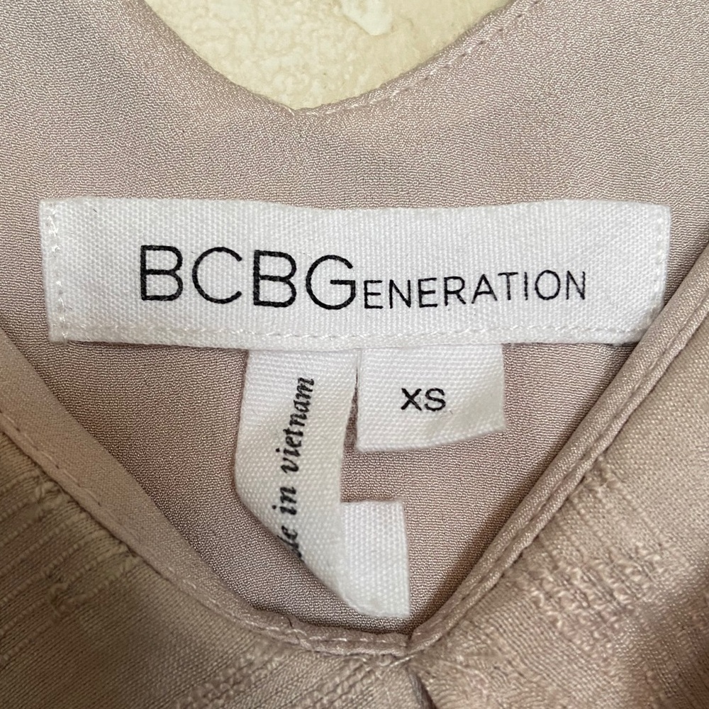 BCBGeneration Front Ruffle Dress - Picture 2 of 4